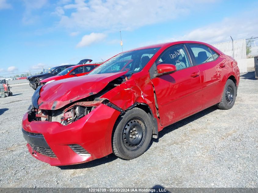 2015 Toyota Corolla Ce/Le/S VIN: 2T1BURHE5FC367668 Lot: 12016709