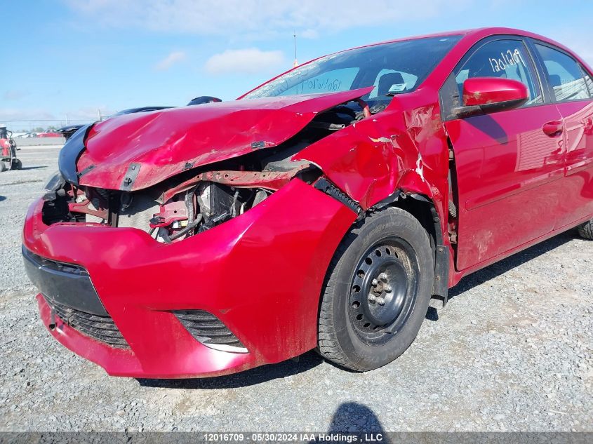 2015 Toyota Corolla Ce/Le/S VIN: 2T1BURHE5FC367668 Lot: 12016709