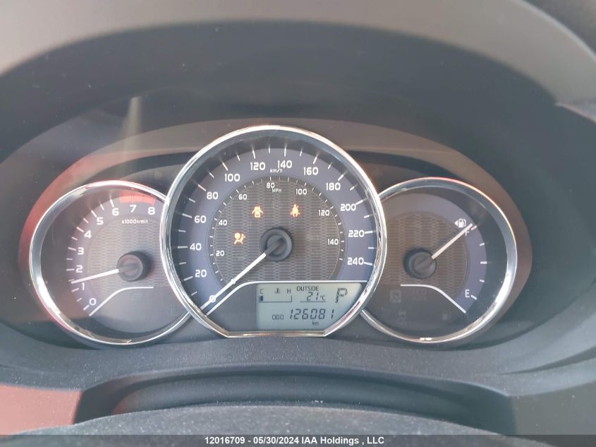 2015 Toyota Corolla Ce/Le/S VIN: 2T1BURHE5FC367668 Lot: 12016709