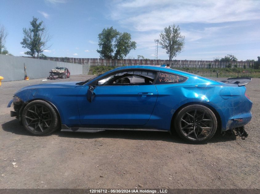 2021 Ford Mustang VIN: 1FA6P8R05M5552518 Lot: 12016712