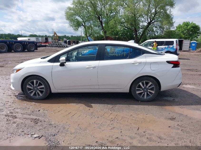 2021 Nissan Versa VIN: 3N1CN8EV1ML827079 Lot: 12016717