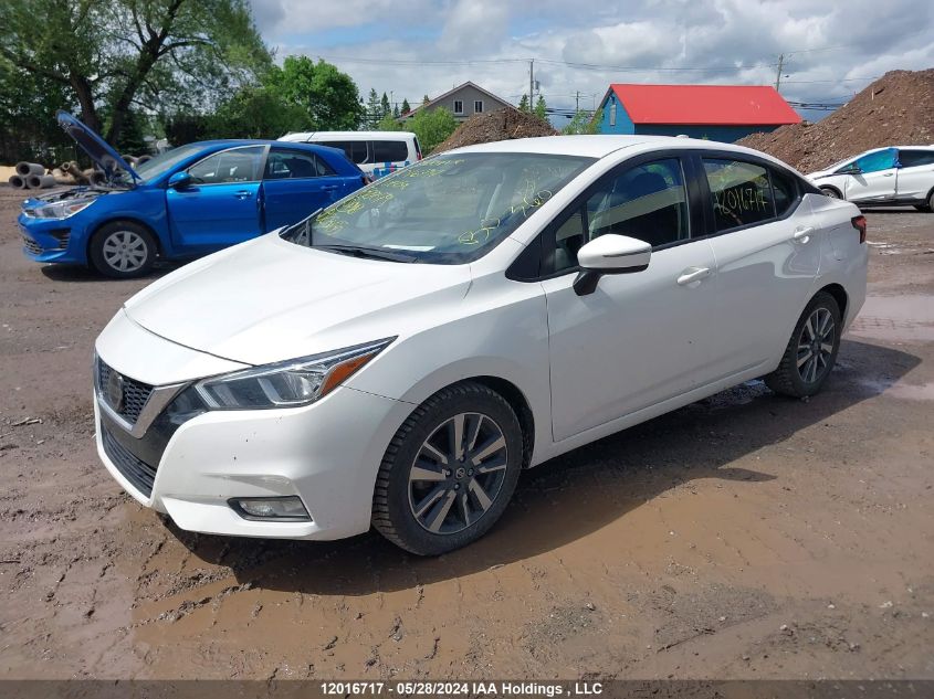 2021 Nissan Versa VIN: 3N1CN8EV1ML827079 Lot: 12016717