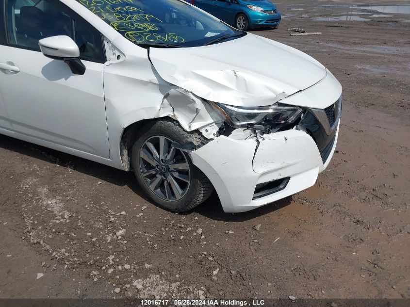 2021 Nissan Versa VIN: 3N1CN8EV1ML827079 Lot: 12016717