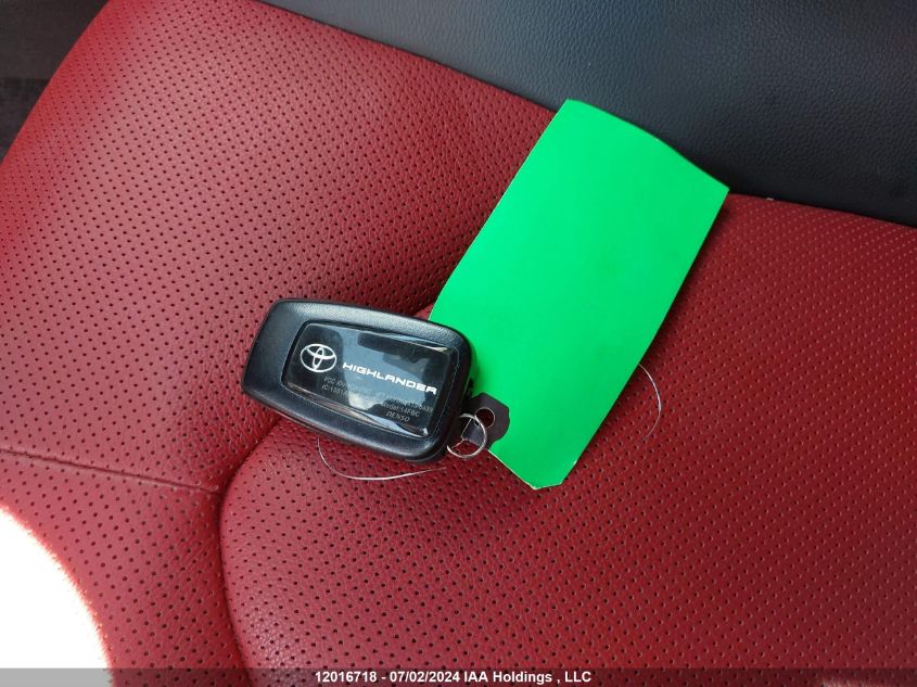 2021 Toyota Highlander Xse VIN: 5TDLZRBH9MS119629 Lot: 12016718