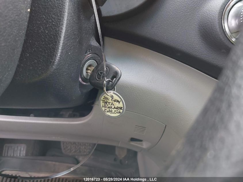 2011 Toyota Highlander Se VIN: 5TDBK3EH0BS043580 Lot: 12016723