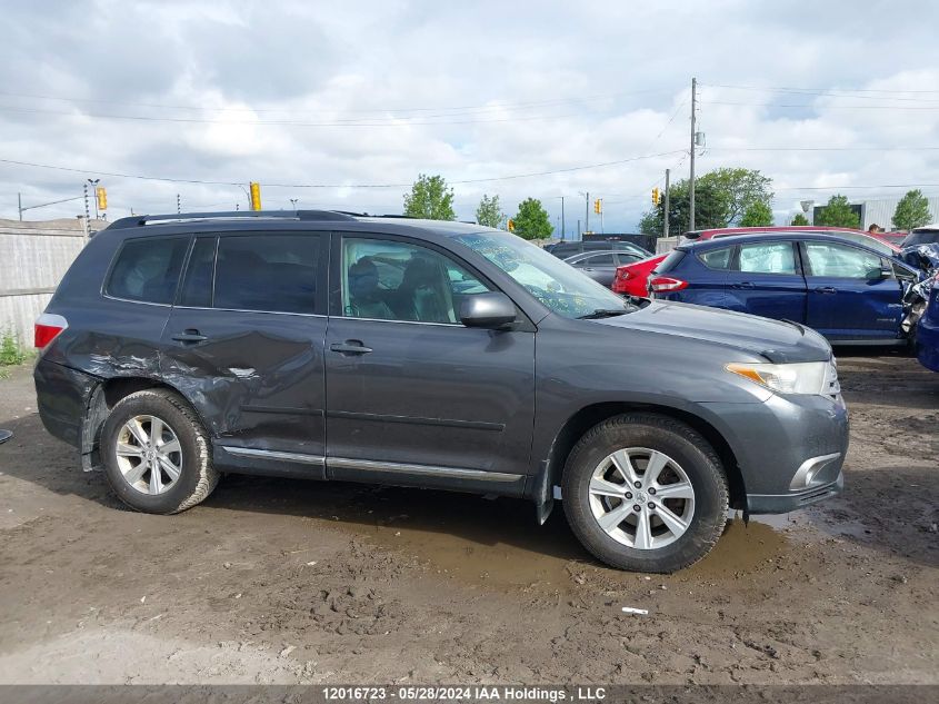 2011 Toyota Highlander Se VIN: 5TDBK3EH0BS043580 Lot: 12016723