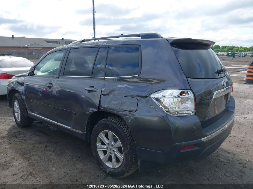 2011 Toyota Highlander Se VIN: 5TDBK3EH0BS043580 Lot: 12016723