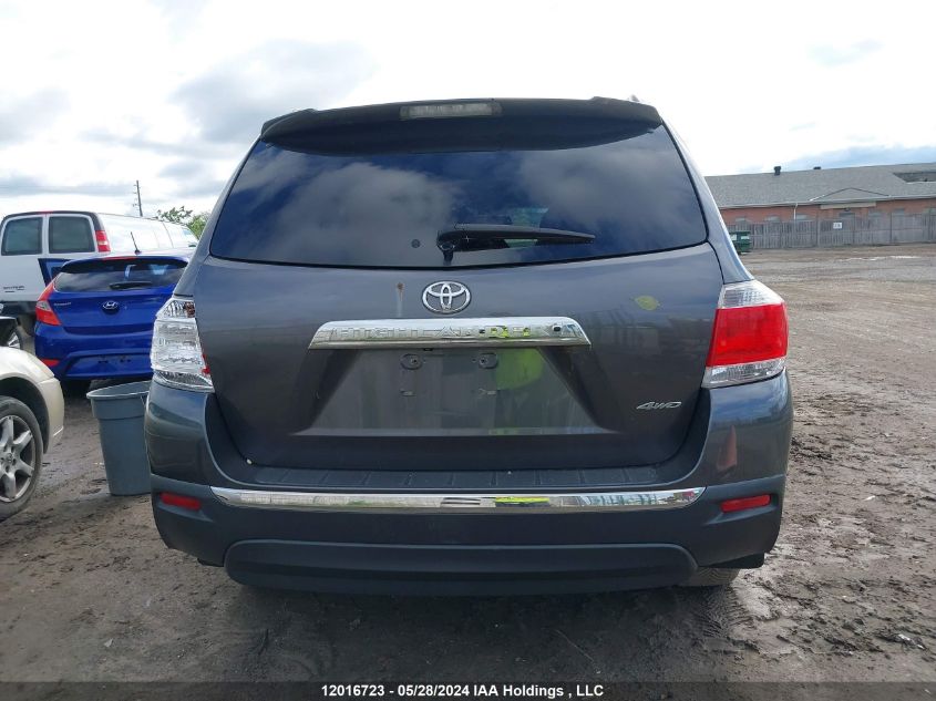 2011 Toyota Highlander Se VIN: 5TDBK3EH0BS043580 Lot: 12016723