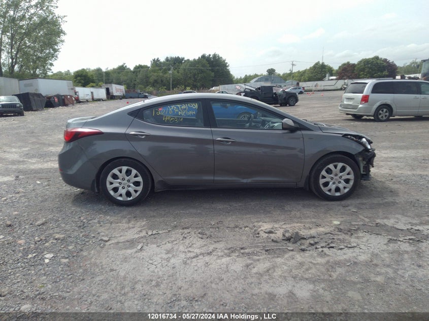 2014 Hyundai Elantra Se/Sport/Limited VIN: 5NPDH4AE6EH490319 Lot: 12016734