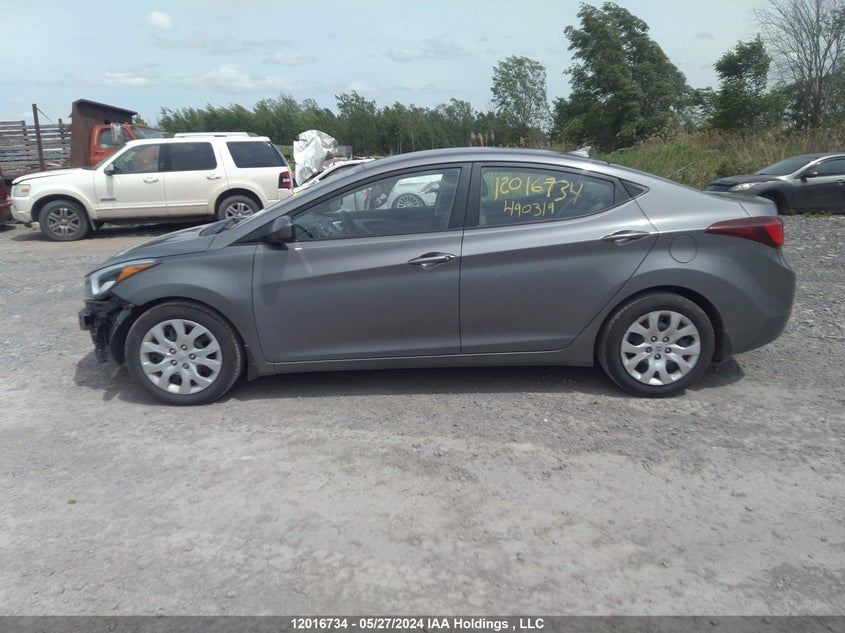 2014 Hyundai Elantra Se/Sport/Limited VIN: 5NPDH4AE6EH490319 Lot: 12016734