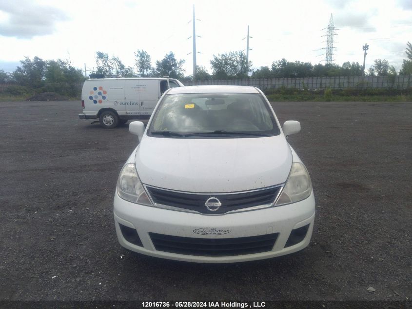 2010 Nissan Versa S/Sl VIN: 3N1BC1CP5AL450278 Lot: 12016736