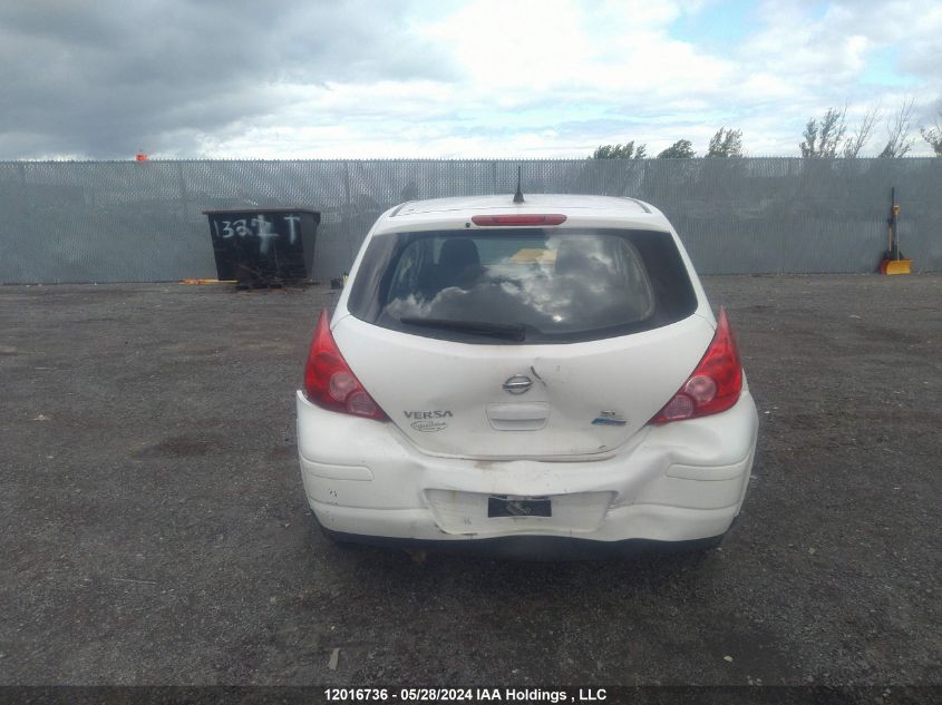 2010 Nissan Versa S/Sl VIN: 3N1BC1CP5AL450278 Lot: 12016736