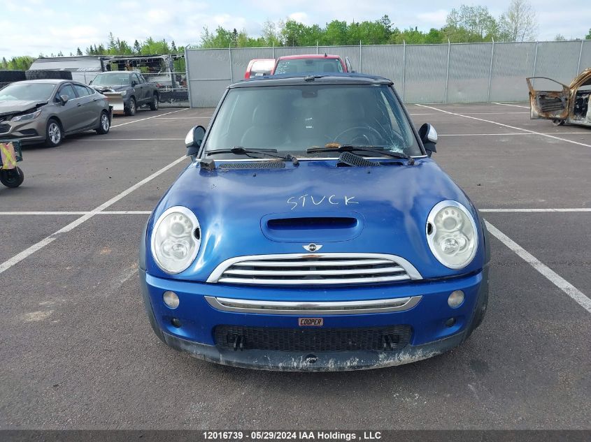 2006 Mini Cooper VIN: WMWRH335X6TF86688 Lot: 12016739