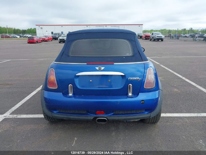 2006 Mini Cooper VIN: WMWRH335X6TF86688 Lot: 12016739