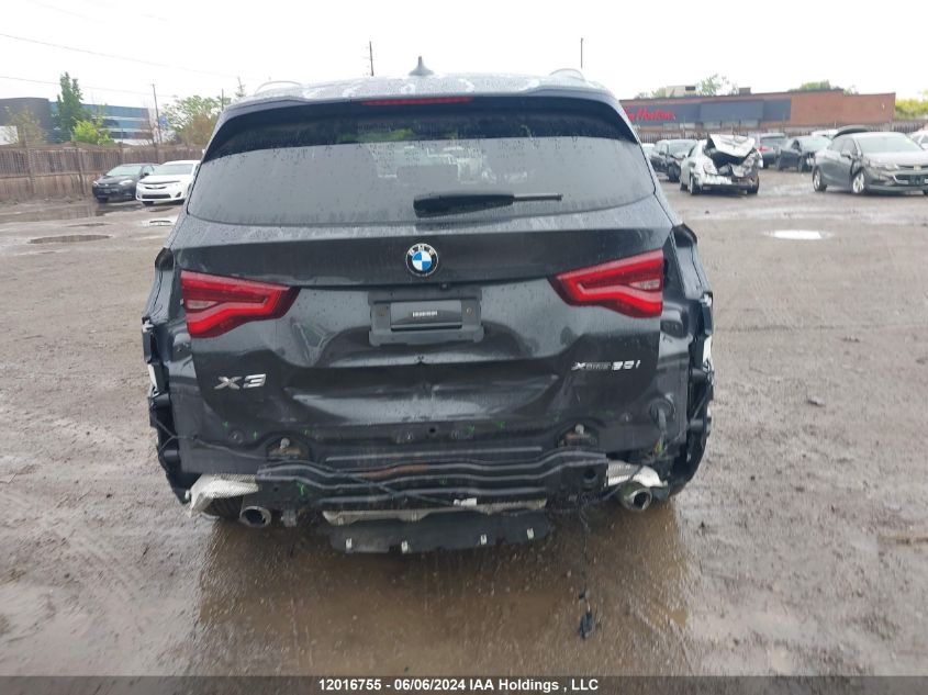 2020 BMW X3 VIN: 5UXTY5C01LLT34568 Lot: 12016755