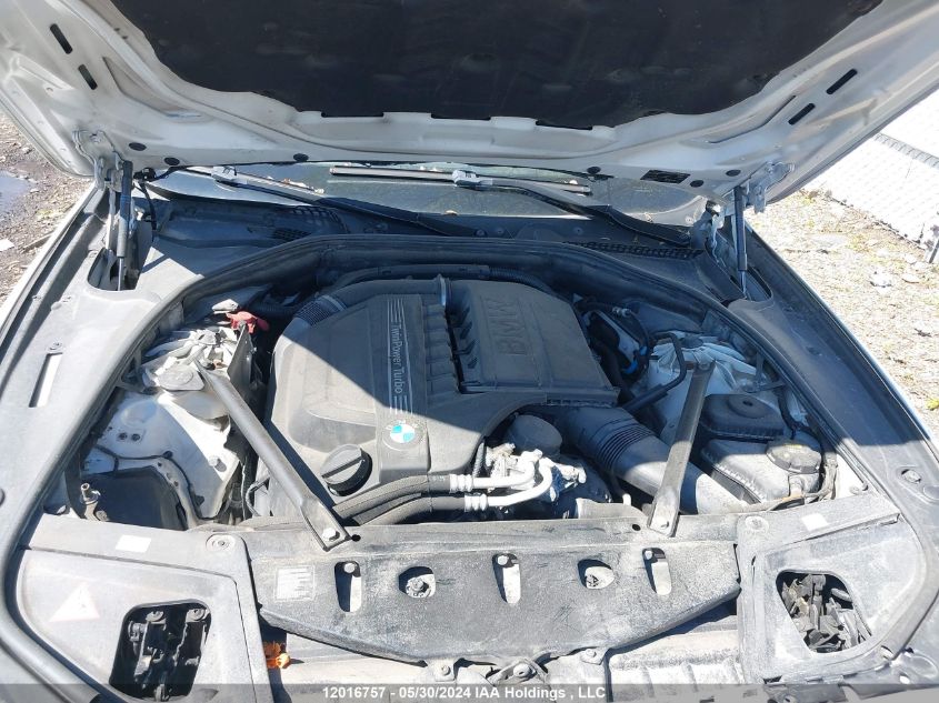 2014 BMW 535 Xi VIN: WBA5B3C5XED538369 Lot: 12016757