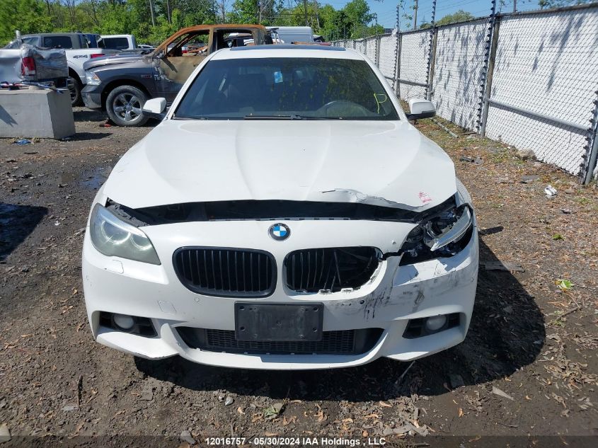 2014 BMW 535 Xi VIN: WBA5B3C5XED538369 Lot: 12016757