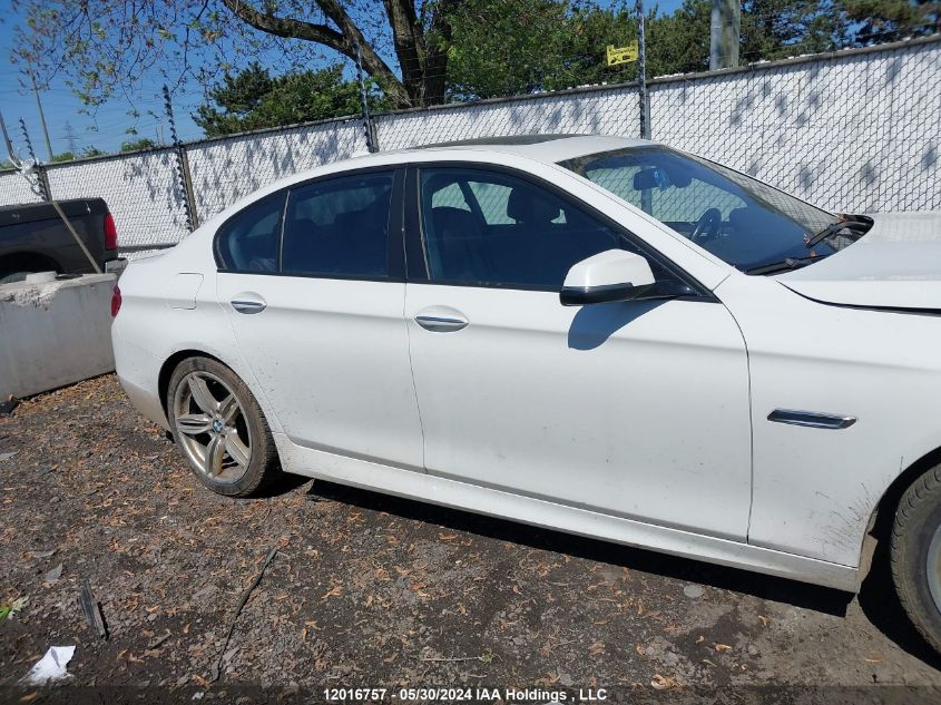 2014 BMW 535 Xi VIN: WBA5B3C5XED538369 Lot: 12016757