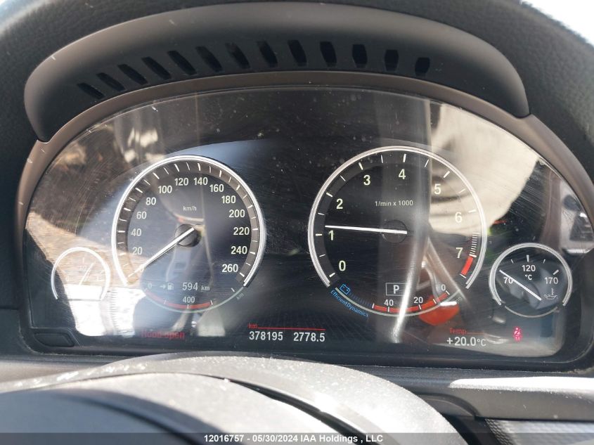 2014 BMW 535 Xi VIN: WBA5B3C5XED538369 Lot: 12016757