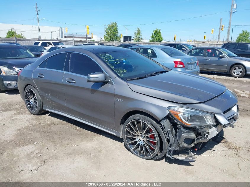 2015 Mercedes-Benz Cla 45 Amg VIN: WDDSJ5CB1FN166349 Lot: 12016758