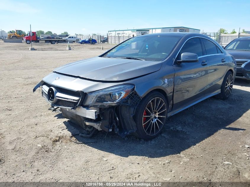 2015 Mercedes-Benz Cla 45 Amg VIN: WDDSJ5CB1FN166349 Lot: 12016758