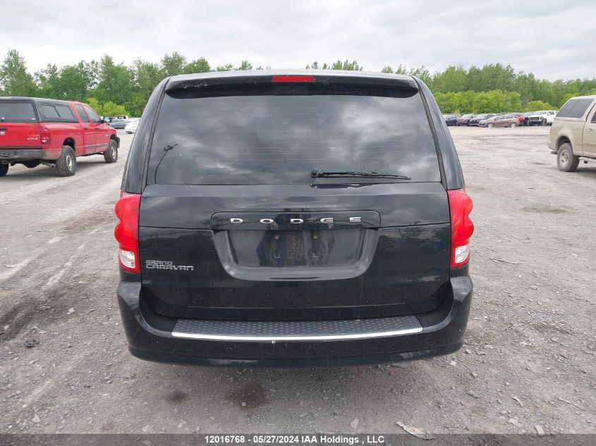 2018 Dodge Grand Caravan Se VIN: 2C4RDGBGXJR192050 Lot: 12016768