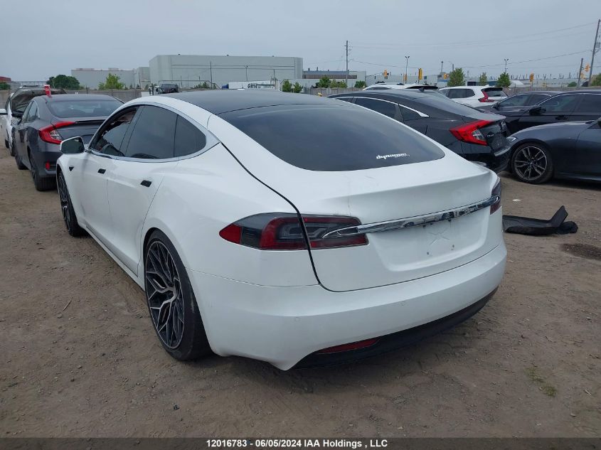 2017 Tesla Model S VIN: 5YJSA1E26HF219533 Lot: 12016783