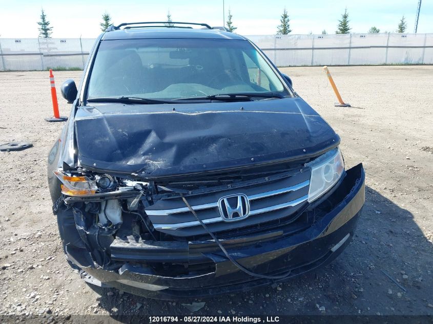 2013 Honda Odyssey Touring VIN: 5FNRL5H97DB503417 Lot: 12016794