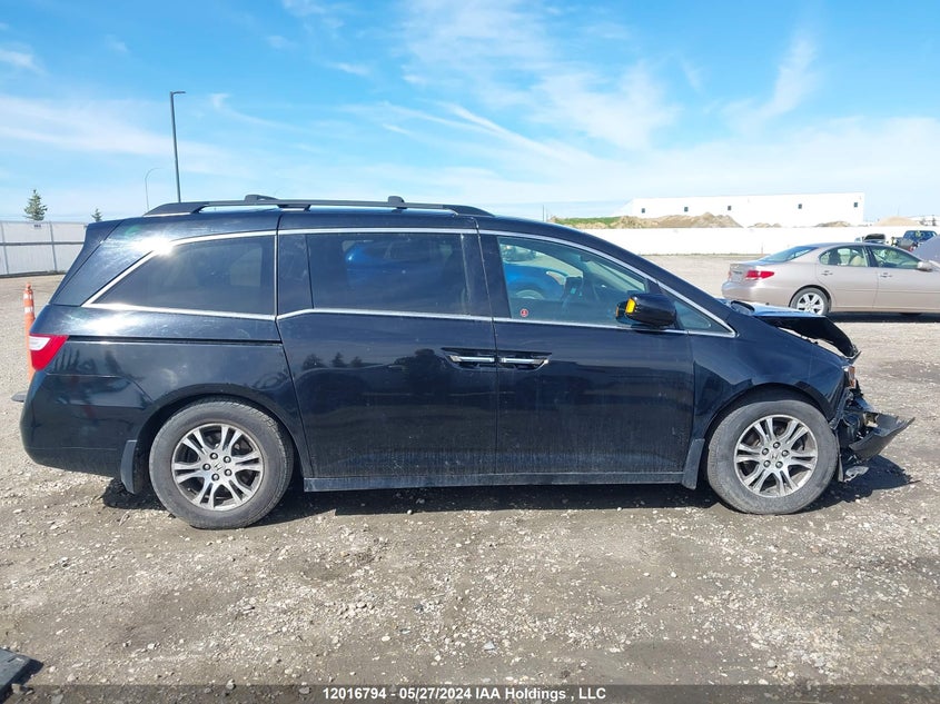 2013 Honda Odyssey Touring VIN: 5FNRL5H97DB503417 Lot: 12016794