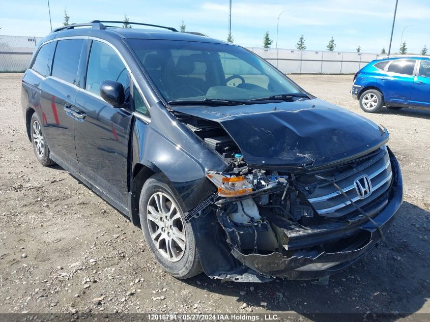 2013 Honda Odyssey Touring VIN: 5FNRL5H97DB503417 Lot: 12016794