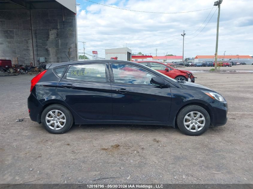 2014 Hyundai Accent VIN: KMHCT5AE0EU177459 Lot: 12016795