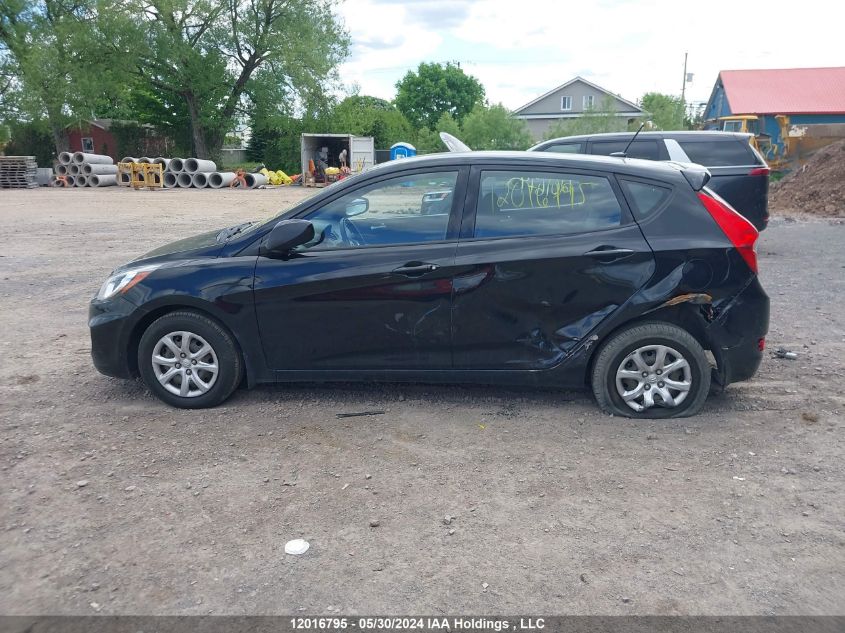 2014 Hyundai Accent VIN: KMHCT5AE0EU177459 Lot: 12016795