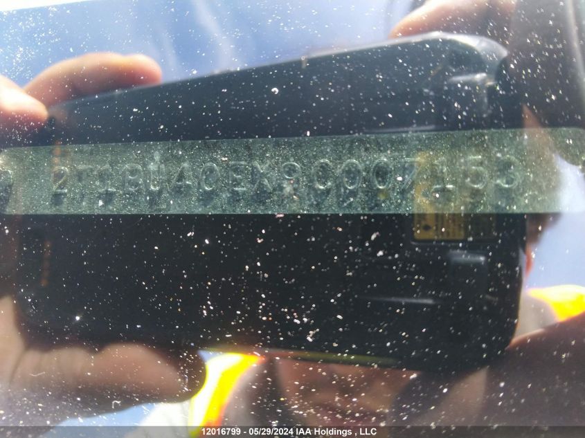 2009 Toyota Corolla S/Le/Xle VIN: 2T1BU40EX9C007153 Lot: 12016799