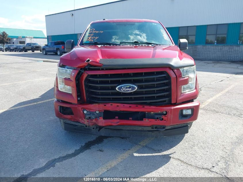 2017 Ford F150 Supercrew VIN: 1FTEW1EF2HFA14904 Lot: 12016810