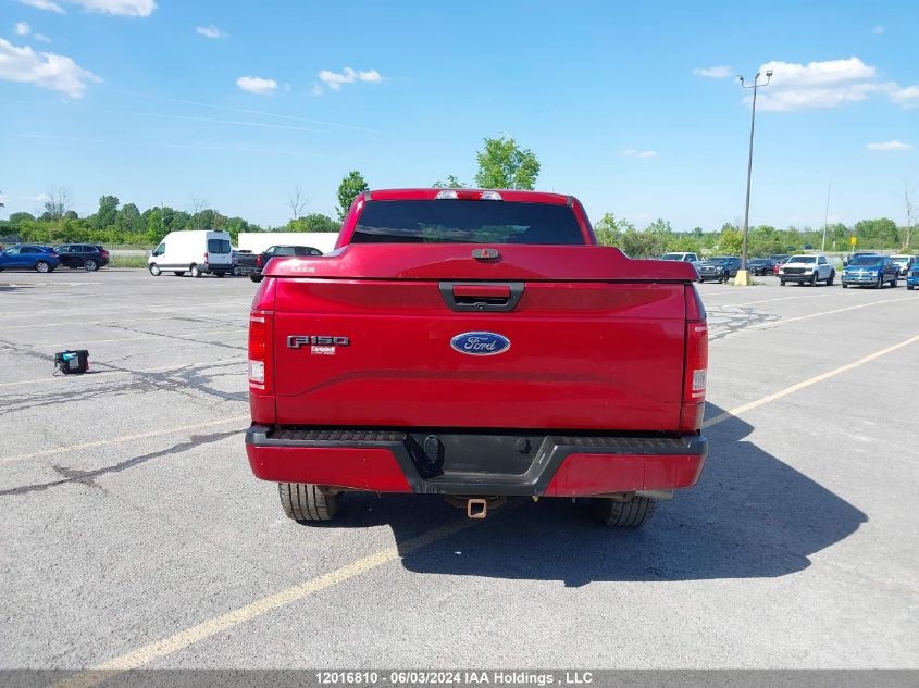 2017 Ford F150 Supercrew VIN: 1FTEW1EF2HFA14904 Lot: 12016810