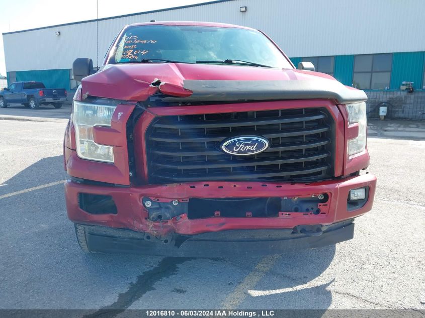 2017 Ford F150 Supercrew VIN: 1FTEW1EF2HFA14904 Lot: 12016810