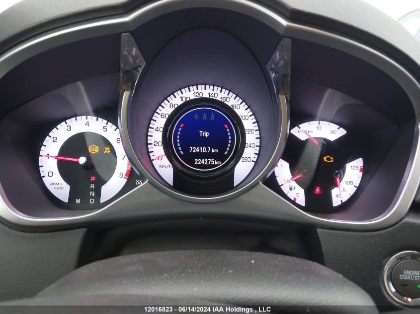 2011 Cadillac Srx VIN: 3GYFNEEY4BS518335 Lot: 12016823