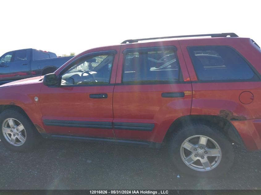 2006 Jeep Grand Cherokee Laredo/Columbia/Freedom VIN: 1J4HR48N96C329216 Lot: 12016826