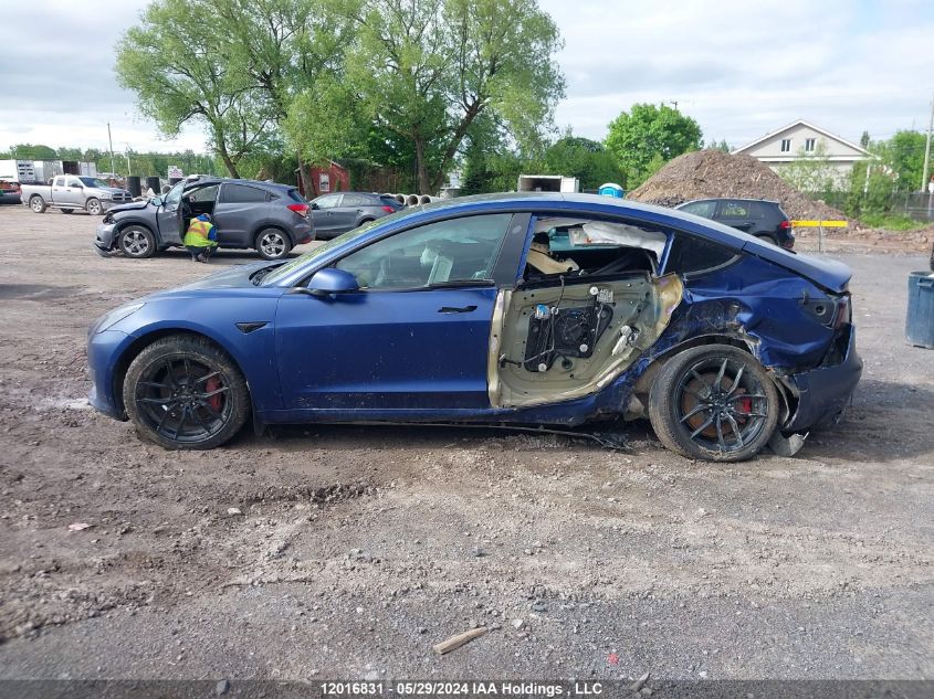 2020 Tesla Model 3 VIN: 5YJ3E1EA2LF609408 Lot: 12016831