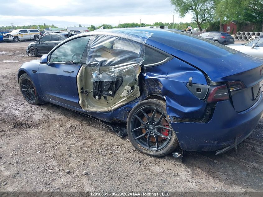 2020 Tesla Model 3 VIN: 5YJ3E1EA2LF609408 Lot: 12016831