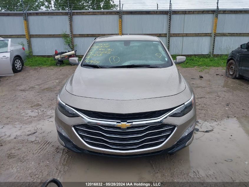 2022 Chevrolet Malibu VIN: 1G1ZD5STXNF115833 Lot: 12016832