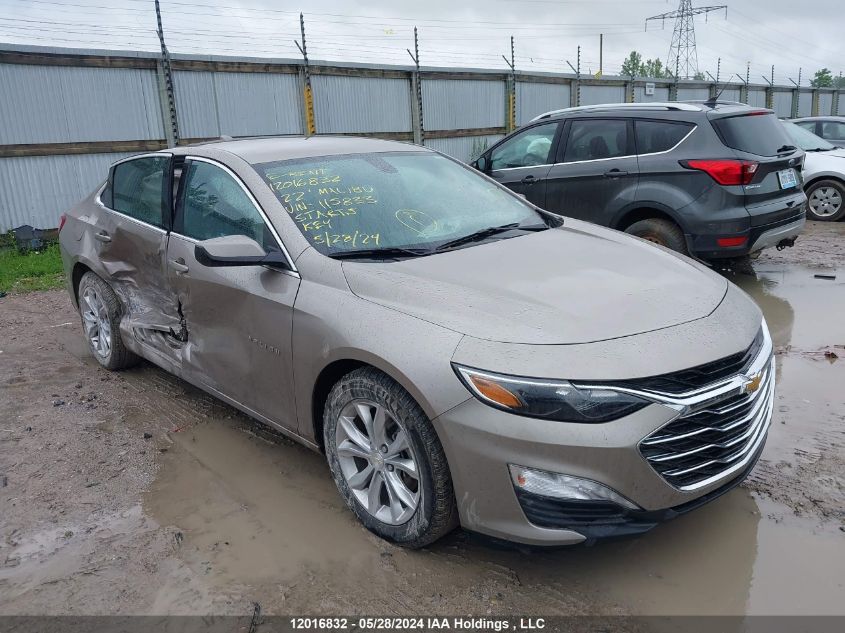 2022 Chevrolet Malibu VIN: 1G1ZD5STXNF115833 Lot: 12016832