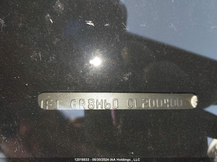 2012 Subaru Impreza Wrx VIN: JF1GR8H60CL200400 Lot: 12016833