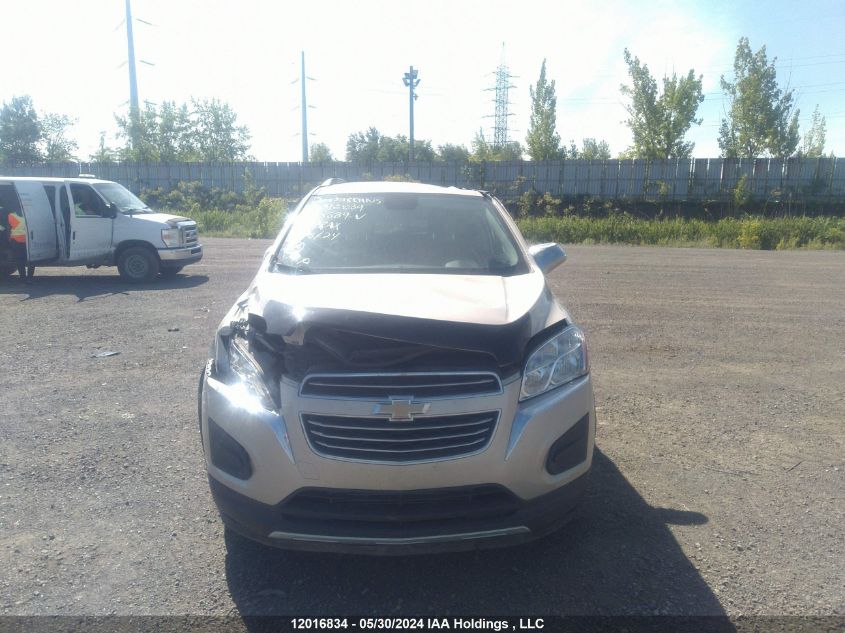 2016 Chevrolet Trax 1Lt VIN: 3GNCJLSB0GL275589 Lot: 12016834