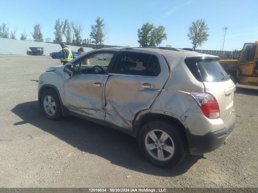 2016 Chevrolet Trax 1Lt VIN: 3GNCJLSB0GL275589 Lot: 12016834