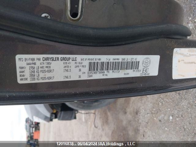 2015 Dodge Journey Se VIN: 3C4PDCAB5FT509484 Lot: 12016838