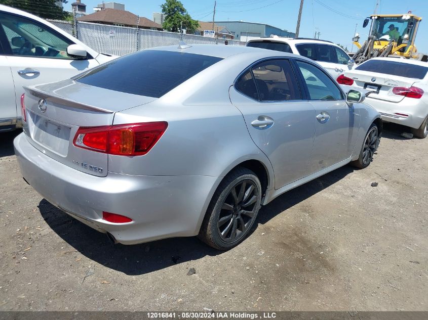 2009 Lexus Is 250 VIN: JTHCK262892031217 Lot: 12016841