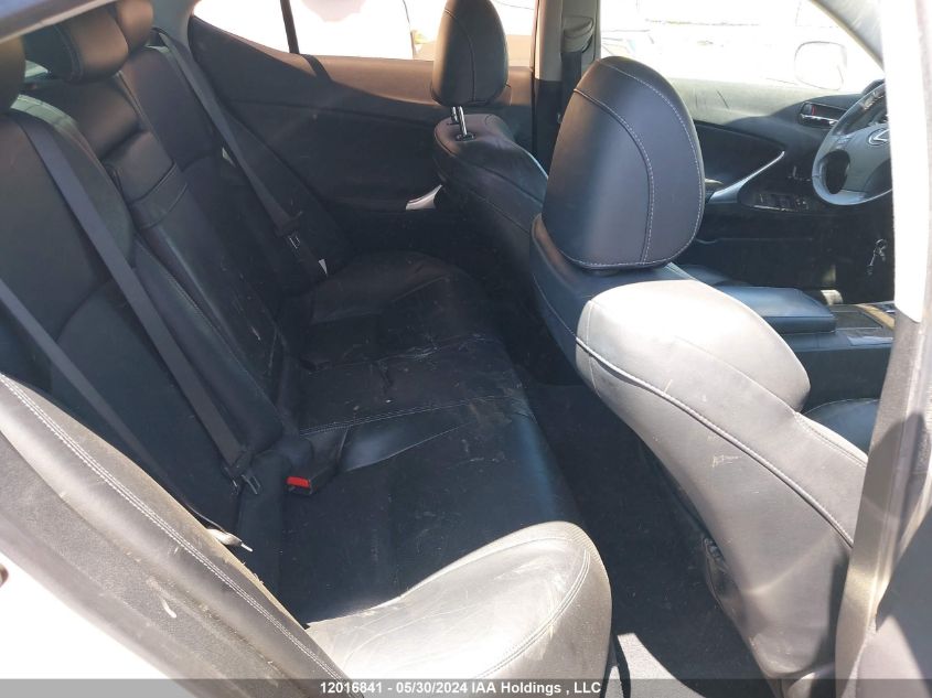 2009 Lexus Is 250 VIN: JTHCK262892031217 Lot: 12016841