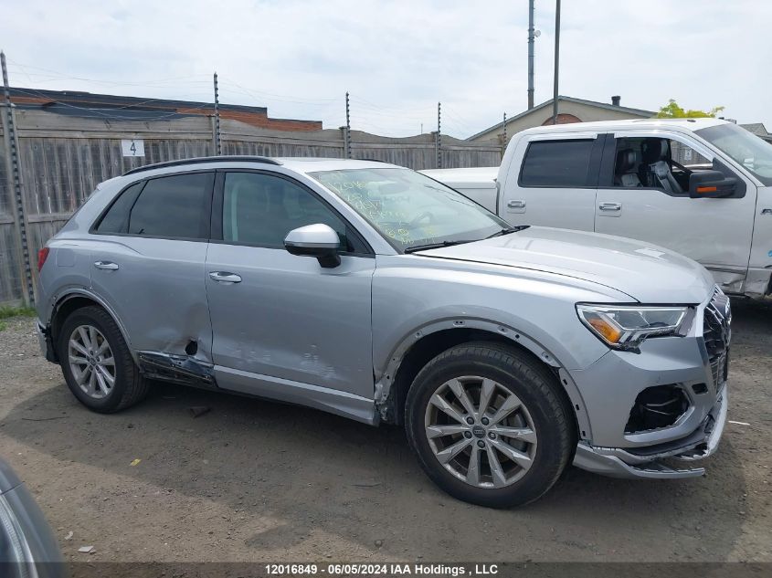 2020 Audi Q3 VIN: WA1AECF34L1109790 Lot: 12016849