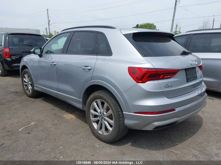 2020 Audi Q3 VIN: WA1AECF34L1109790 Lot: 12016849